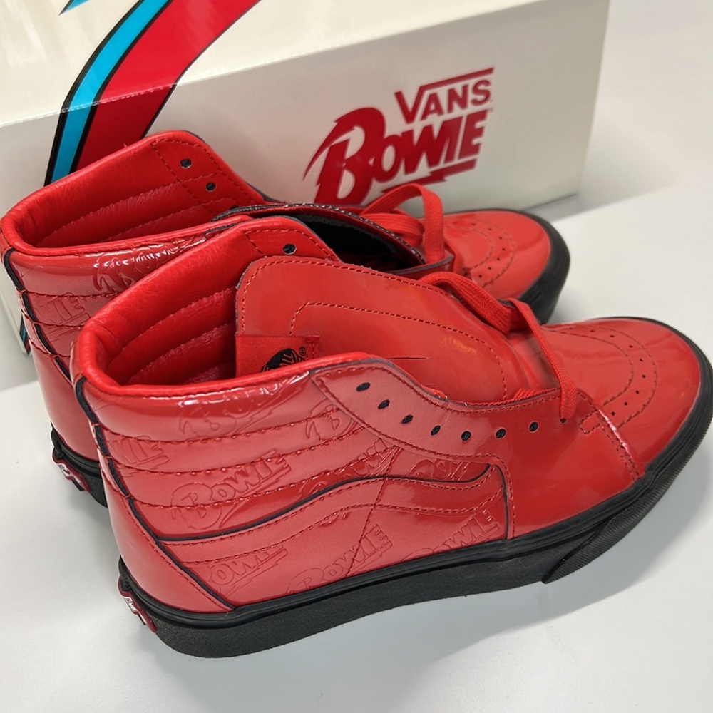 NWT Limited Edition Vans x David Bowie Sk8-Hi Platform Size 4.5/Women's 6 - Picture 2 of 8